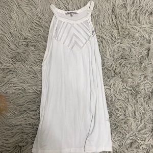 BKE white high eco tank top